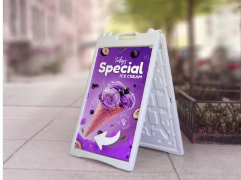 Walk the Talk with A-Frame Sidewalk Signs