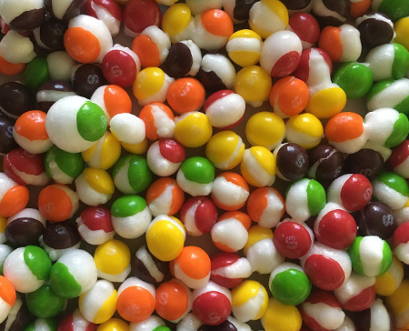 Crunchy & Delicious: Freeze-Dried Skittles Edition