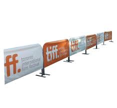 Branding Barriers: Custom Barricade Covers for Promotional Events
